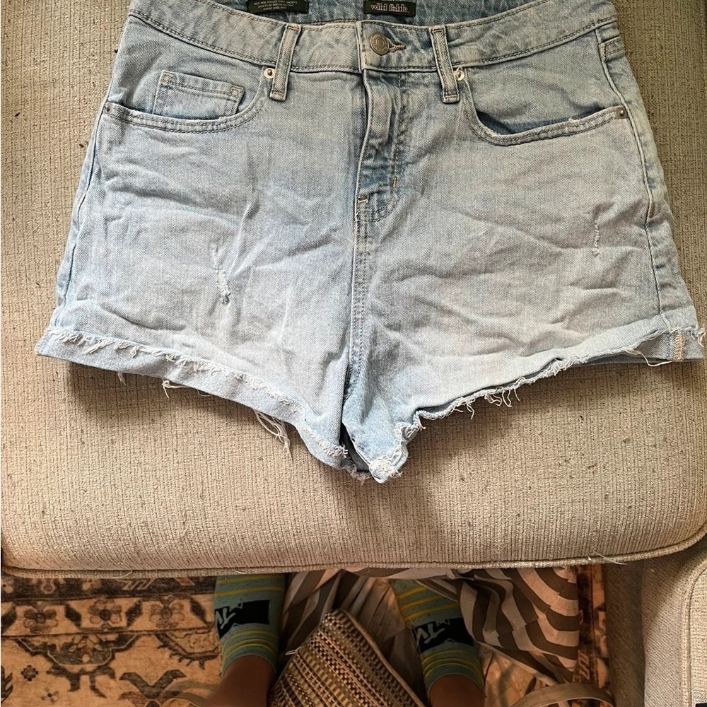 Wild Fable Light Wash Jean Shorts